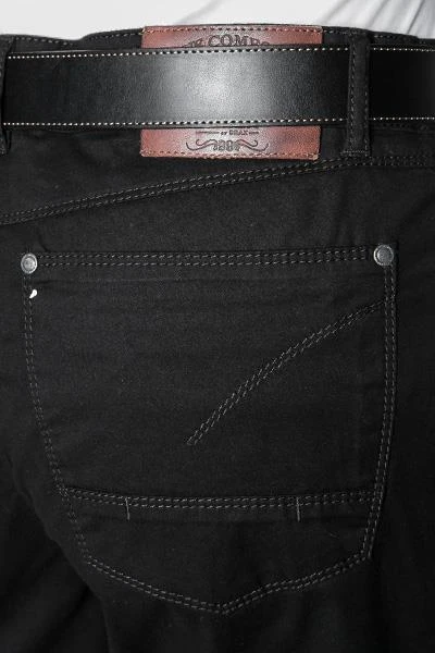 Aktion ✨ Eurex by Brax 🔔 Jeans 6300/340/01 Jeans Ken, Perfect Cut, Baumwoll-Stretch 10 oz, Schwarz ✔️ 4 Aktion ✨ Eurex by Brax 🔔 Jeans 6300/340/01 Jeans Ken, Perfect Cut, Baumwoll-Stretch 10 oz, Schwarz ✔️ – Bild 4