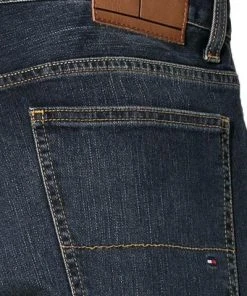 Rabatt ⌛ Tommy Hilfiger ✨ Jeans Denton B 086787/9559/299 Straight Fit, Baumwoll-Stretch, Anthrazit, Vintage blue ✔️ -Jeans Verkaufsgeschäft 210746 norm3
