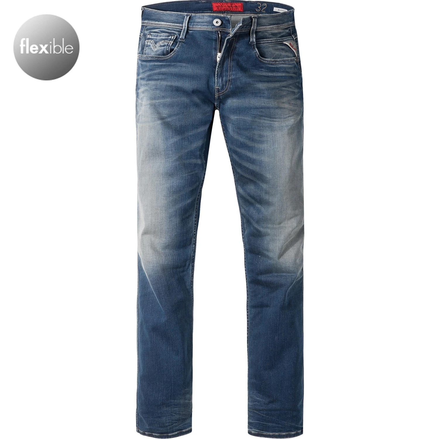 Großhandel ⭐ Replay 💯 Jeans Anbass M914/661/5/009 Slim Fit, Baumwoll-Stretch 11,5oz, Blau 😀 1 Großhandel ⭐ Replay 💯 Jeans Anbass M914/661/5/009 Slim Fit, Baumwoll-Stretch 11,5oz, Blau 😀