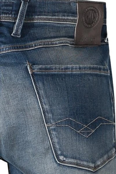 Großhandel ⭐ Replay 💯 Jeans Anbass M914/661/5/009 Slim Fit, Baumwoll-Stretch 11,5oz, Blau 😀 4 Großhandel ⭐ Replay 💯 Jeans Anbass M914/661/5/009 Slim Fit, Baumwoll-Stretch 11,5oz, Blau 😀 – Bild 4