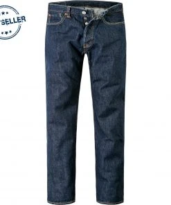 Billig 🧨 Levi's® 501 Original Fit onewash 00501/0101 😍 Jeans 501, Baumwolle, Dunkelblau ⌛
