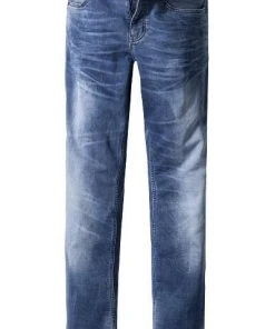 Bester Verkauf ✔️ MUSTANG ✔️ Jeans Oregon Tapered 3112/5455/536 Slim Fit, Baumwoll-Stretch, Blau ❤️