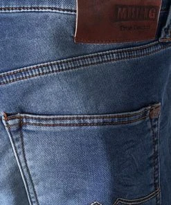 Bester Verkauf ✔️ MUSTANG ✔️ Jeans Oregon Tapered 3112/5455/536 Slim Fit, Baumwoll-Stretch, Blau ❤️ -Jeans Verkaufsgeschäft 219620 norm3