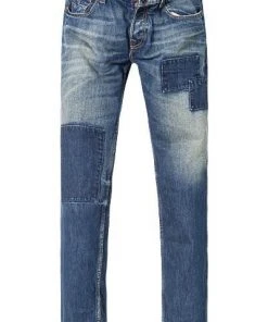 Bester Verkauf 💯 ADenim Japan Blue Adam 59378861/888 Jeans, Slim Fit, Baumwolle, Dunkelblau, Blau 👍