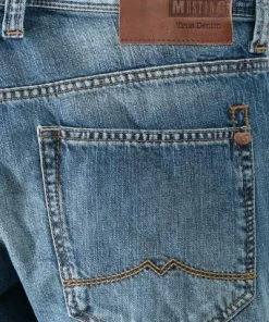 Besorgen 👏 MUSTANG Oregon Straight 3115/5111/583 Jeans Oregon, Slim Fit, Baumwoll-Stretch, Hellblau, Indigo 🎉 -Jeans Verkaufsgeschäft 224681 norm3