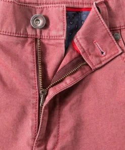 Besorgen 🔥 HILTL Jeans Kurt 75633/62800/84 Contemporary Fit, Baumwoll-Stretch, Granat meliert, Rot 😀 -Jeans Verkaufsgeschäft 233618 norm3