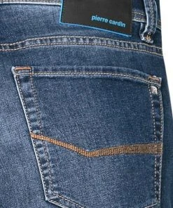 Am billigsten ✔️ Pierre Cardin 🎁 Jeans Lyon 03451/000/08880/01 Tapered Fit, Baumwoll-Stretch, Blau, Blue ❤️ -Jeans Verkaufsgeschäft 239812 norm3