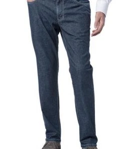 Budget 😍 HILTL ⭐ Jeans Seth 73725/41380/40 Tailored Fit, Baumwoll-Stretch, Denim, Blau ⭐