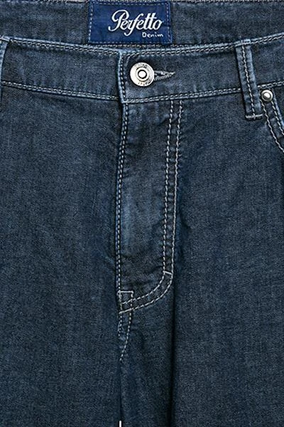 Budget 😍 HILTL ⭐ Jeans Seth 73725/41380/40 Tailored Fit, Baumwoll-Stretch, Denim, Blau ⭐ 2 Budget 😍 HILTL ⭐ Jeans Seth 73725/41380/40 Tailored Fit, Baumwoll-Stretch, Denim, Blau ⭐ – Bild 2