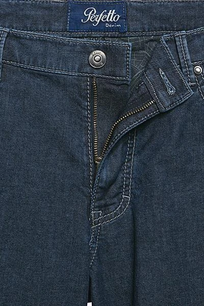 Budget 😍 HILTL ⭐ Jeans Seth 73725/41380/40 Tailored Fit, Baumwoll-Stretch, Denim, Blau ⭐ 3 Budget 😍 HILTL ⭐ Jeans Seth 73725/41380/40 Tailored Fit, Baumwoll-Stretch, Denim, Blau ⭐ – Bild 3