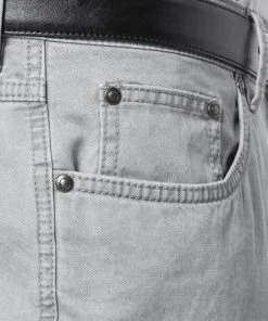 Auslauf ❤️ HILTL 💯 Jeans Seth 73042/41380/13 Tailored Fit, Baumwoll-Stretch, Grau ✔️ -Jeans Verkaufsgeschäft 259225 norm4