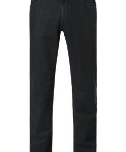 Am billigsten 😍 HILTL 😍 Jeans Seth 749/41380/2 Regular Fit, Baumwoll-Stretch, Schwarz ⭐