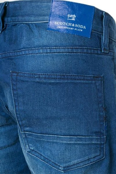 Bestpreis 🧨 Scotch & Soda Jeans 135056/5C Slim Fit, Baumwoll-Stretch, Indigo, Blau ⌛ 3 Bestpreis 🧨 Scotch & Soda Jeans 135056/5C Slim Fit, Baumwoll-Stretch, Indigo, Blau ⌛ – Bild 3