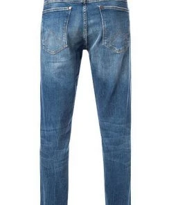 Neu 💯 Wrangler Jeans Larston Slim T. green W18S99029 Slim Fit, Baumwoll-Stretch, Blau 🔔 -Jeans Verkaufsgeschäft 282199 norm2