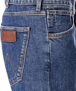 Auslauf ✨ Wrangler Jeans Grensboro darkstone W15Q23090 👍 Jeans Greensboro, Baumwoll-Stretch, Saphirblau ⭐ -Jeans Verkaufsgeschäft 287178 norm3
