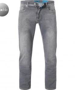 Blitzangebot ⌛ Pierre Cardin 👏 Jeans Lyon 03451/000/08881/83 Tapered Fit, Baumwoll-Stretch, Grau, Anthrazit ⌛