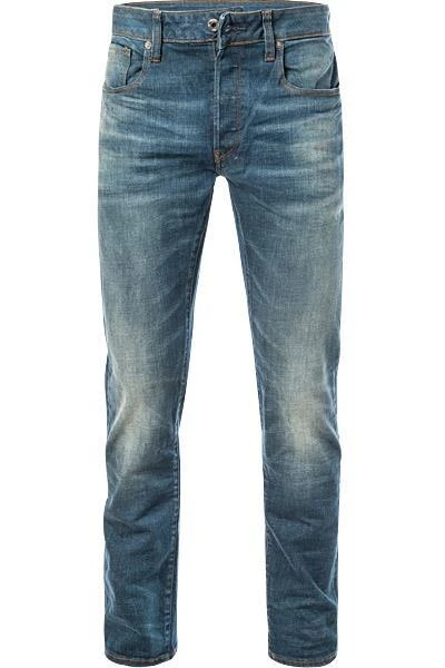 Bestes Angebot ❤️ G-STAR Jeans 3 Slim 51001-9118/071 Jeans 3301, Slim Fit, Baumwoll-Stretch, Mittelblau, Blau 🧨 1 Bestes Angebot ❤️ G-STAR Jeans 3 Slim 51001-9118/071 Jeans 3301, Slim Fit, Baumwoll-Stretch, Mittelblau, Blau 🧨