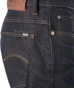 Besorgen 🧨 G-STAR 🧨 Jeans Tapered 51003-7209/89 Tapered Fit, Baumwoll-Stretch, Dunkelblau ⭐ -Jeans Verkaufsgeschäft 291213 norm3