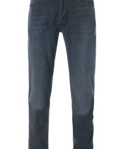 Aktion ✨ TOMMY JEANS DM0DM04424/911 Slim Fit, Baumwoll-Stretch, Dunkelblau, Tiefseeblau 🌟