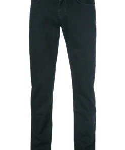 Bester Verkauf 💯 Tommy Hilfiger Jeans Denton Stretch MW0MW01760/919 Straight Fit, Baumwoll-Stretch, Schwarz 👍