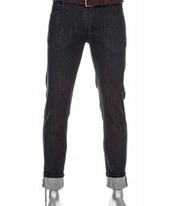 Billig ✔️ Alberto Bike Slim Fit Speed 67582565/899 Jeans Bike, Baumwolle T400® 12oz, Nachtblau, Navy 🔥