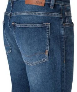 Am billigsten 🧨 BOSS Jeans Delaware BC-C 50389629/428 Slim Fit, Baumwoll-Stretch, Denim, Jeansblau ✔️ -Jeans Verkaufsgeschäft 299084 norm3