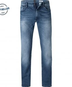 Neu 🎁 BOSS Jeans Maine BC-C 50389628/436 Regular Fit, Baumwoll-Stretch, Blau, Mittelblau 😀