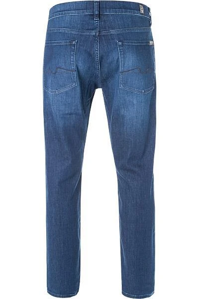 Rabatt 👏 7 for all mankind 🔔 Jeans Slimmy blau JSMSR750PC Baumwolle, Indigo ✔️ 2 Rabatt 👏 7 for all mankind 🔔 Jeans Slimmy blau JSMSR750PC Baumwolle, Indigo ✔️ – Bild 2