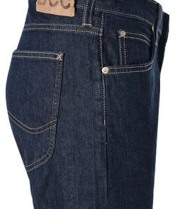 Budget ⌛ Lee Luke Rinse L719JJDP ✨ Jeans Luke, Low Slim Fit, Baumwoll-Stretch, Dunkelblau ✨ -Jeans Verkaufsgeschäft 301223 norm3