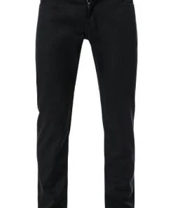 Coupon ✨ BOSS Jeans Delaware 50389654/002 Slim Fit, Baumwoll-Stretch, Schwarz ❤️