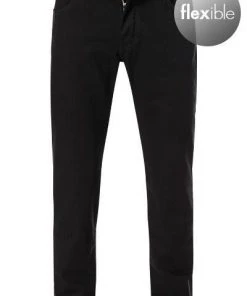 Bester Verkauf ❤️ bugatti 🔔 Jeans 3038D/76682/290 Baumwolle T400®, Schwarz 👍