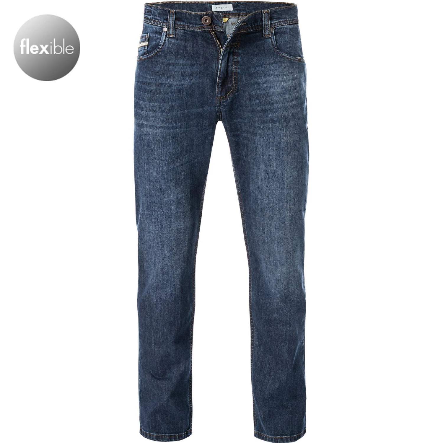 Bestes Angebot 🤩 bugatti Jeans 3919D/12/364 Modern Fit, Baumwoll-Stretch, Indigo 👏 1 Bestes Angebot 🤩 bugatti Jeans 3919D/12/364 Modern Fit, Baumwoll-Stretch, Indigo 👏