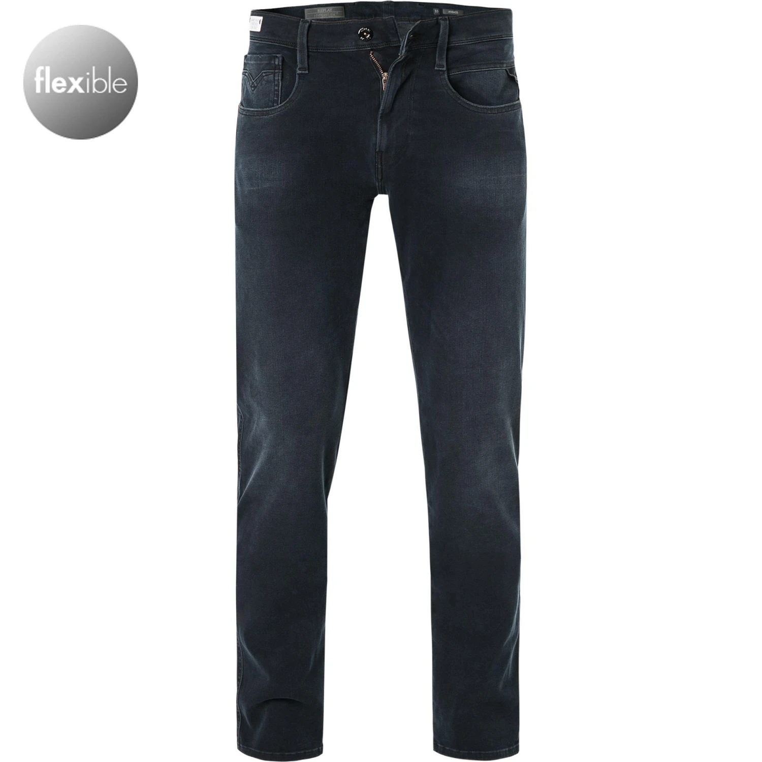 Bestes Angebot ⌛ Replay Anbass Jeans M914.000.661 S03/007 🌟 Jeans Anbass, Slim Fit, Baumwoll-Stretch 12oz, Nachtblau ✔️ 1 Bestes Angebot ⌛ Replay Anbass Jeans M914.000.661 S03/007 🌟 Jeans Anbass, Slim Fit, Baumwoll-Stretch 12oz, Nachtblau ✔️