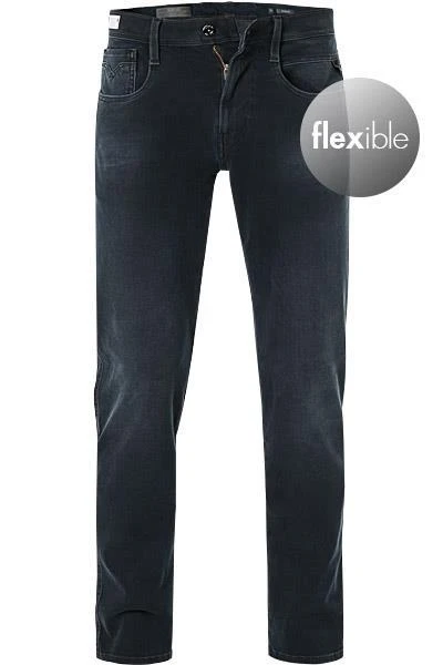 Bestes Angebot ⌛ Replay Anbass Jeans M914.000.661 S03/007 🌟 Jeans Anbass, Slim Fit, Baumwoll-Stretch 12oz, Nachtblau ✔️ 2 Bestes Angebot ⌛ Replay Anbass Jeans M914.000.661 S03/007 🌟 Jeans Anbass, Slim Fit, Baumwoll-Stretch 12oz, Nachtblau ✔️ – Bild 2