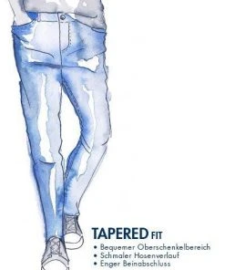 Am billigsten 🤩 BOSS Jeans Taber 50389640/436 Tapered Fit, Baumwoll-Stretch, Hellblau, Blau 🥰 -Jeans Verkaufsgeschäft 307380 norm4