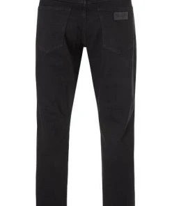 Rabatt 🛒 Wrangler Jeans Larston black Valley W18SHP19A Baumwoll-Stretch, Schwarz ❤️ -Jeans Verkaufsgeschäft 308728 norm2
