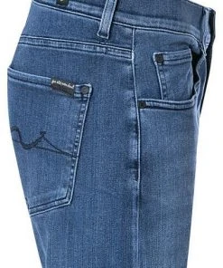 Beste Bewertungen von ⭐ 7 for all mankind Jeans Slimmy blau JSMXA230BD Baumwoll-Stretch 🥰 -Jeans Verkaufsgeschäft 311783 norm3