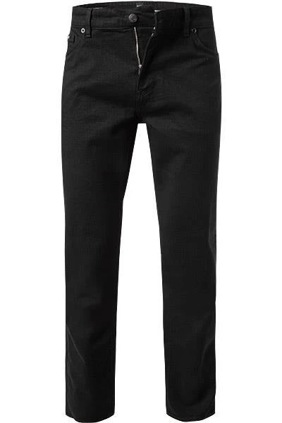 Auslauf ❤️ BOSS ⭐ Jeans Maine 50400079/001 Regular Fit, Baumwoll-Stretch, Schwarz 🔥 1 Auslauf ❤️ BOSS ⭐ Jeans Maine 50400079/001 Regular Fit, Baumwoll-Stretch, Schwarz 🔥