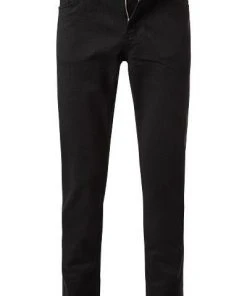 Am billigsten 🧨 BOSS Jeans Delaware 50400078/001 Slim Fit, Baumwoll-Stretch, Schwarz ⌛