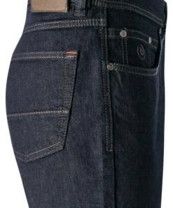 Bestpreis ✔️ bugatti Jeans 3280D/16640/390 Regular Fit, Baumwoll-Stretch, Marineblau 🌟 -Jeans Verkaufsgeschäft 318230 norm3
