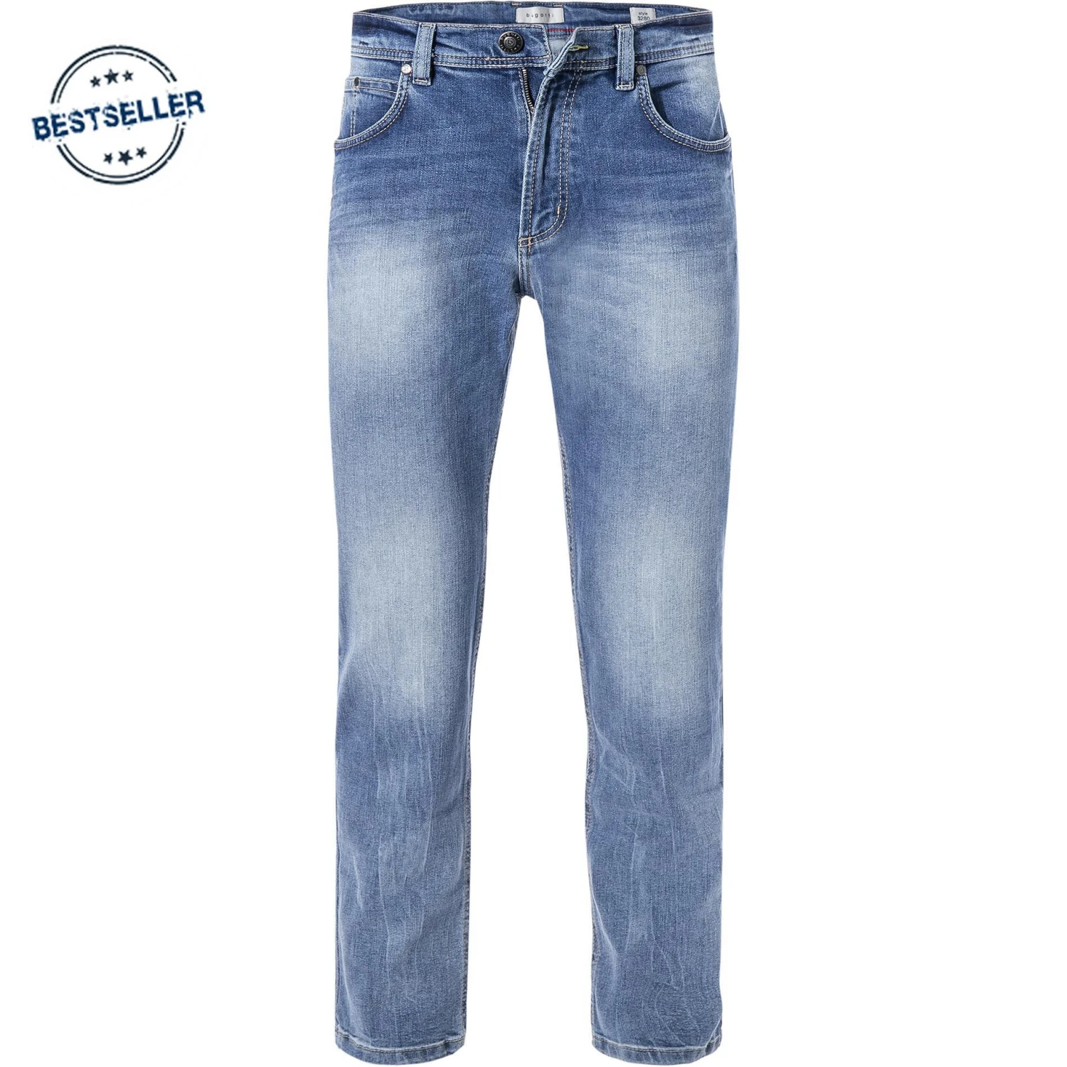Schlussverkauf 😍 bugatti Jeans 3280D/16641/326 Regular Fit, Baumwoll-Stretch, Blau, Hellblau 🌟 1 Schlussverkauf 😍 bugatti Jeans 3280D/16641/326 Regular Fit, Baumwoll-Stretch, Blau, Hellblau 🌟