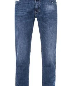 Brandneu ✨ bugatti 🌟 Jeans 3919D/12/344 Modern Fit, Baumwoll-Stretch, Mittelblau ⭐