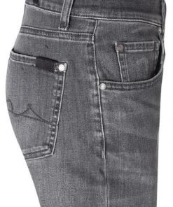 Beste Bewertungen von 🤩 7 for all mankind 💯 Jeans Slimmy grau JSMXR730FY Tapered Fit, Baumwoll-Stretch ⭐ -Jeans Verkaufsgeschäft 326276 norm4