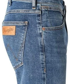 Billig ⌛ Wrangler Jeans Larstone blue fire W18SV777W Slim Tapered, Baumwoll-Stretch, Mittelblau 🔔 -Jeans Verkaufsgeschäft 327039 norm3