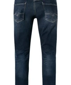 Besorgen 🧨 Replay Jeans Anbass M914Y. 000.661 04D/007 Slim Fit, Baumwoll-Stretch 11,5 oz, Indigo, Dunkelblau 💯 -Jeans Verkaufsgeschäft 334110 norm2