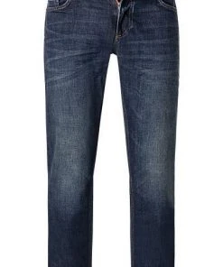 Budget ✔️ camel active Jeans 488605/9829/82 Straight Fit, Baumwoll-Stretch, Dunkelblau, Jeansblau ❤️