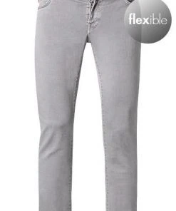 Blitzangebot 🎉 tramarossa 21UB52407/LEONARDO SLIM/G125/0500/M01 🥰 Jeans Leonardo, Slim Fit, Baumwoll-Stretch, Hellgrau ❤️