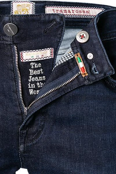 Auslauf 🤩 tramarossa 21UB52407/LEONARDO SLIM/D306/1MONTH Jeans Leonardo, Slim Fit, Baumwoll-Stretch 1 Month, Dunkelblau ✨ 3 Auslauf 🤩 tramarossa 21UB52407/LEONARDO SLIM/D306/1MONTH Jeans Leonardo, Slim Fit, Baumwoll-Stretch 1 Month, Dunkelblau ✨ – Bild 3