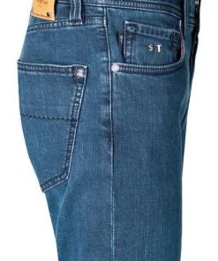Billig 💯 tramarossa 21UB50001/LEONARDO/D361/3MONTH Jeans Leonardo, Baumwoll-Stretch 3 Month, Mittelblau 😍 -Jeans Verkaufsgeschäft 335348 norm3