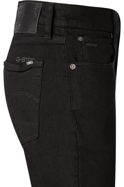 Budget 💯 G-STAR Jeans 3 Slim 51001-B964/A810 Jeans 3301, Slim Fit, Baumwoll-Stretch, Schwarz ✔️ 3 Budget 💯 G-STAR Jeans 3 Slim 51001-B964/A810 Jeans 3301, Slim Fit, Baumwoll-Stretch, Schwarz ✔️ – Bild 3